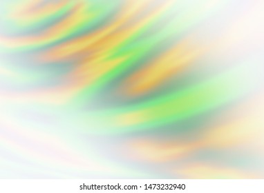Light Green vector blurred shine abstract background. Glitter abstract illustration with gradient design. New style design for your brand book.