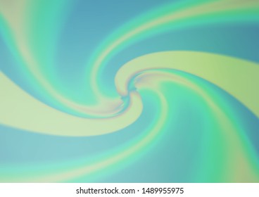 Light Green vector blurred shine abstract template. Colorful abstract illustration with gradient. A completely new template for your design.