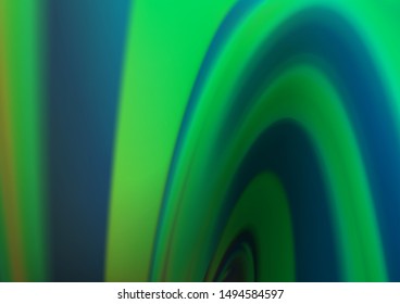 Light Green vector blurred shine abstract pattern. Colorful illustration in abstract style with gradient. A completely new template for your design.