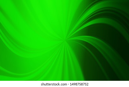 Light Green vector blurred shine abstract texture. Shining colored illustration in smart style. Blurred design for your web site.
