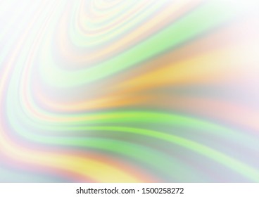 Light Green vector blurred shine abstract background. Glitter abstract illustration with an elegant design. Brand new design for your business.