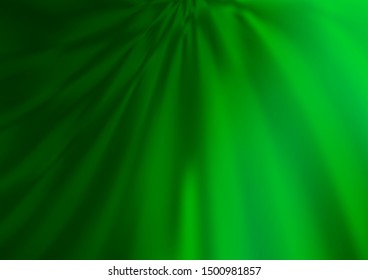 Light Green vector blurred shine abstract template. Shining colorful illustration in a Brand new style. Brand new design for your business.