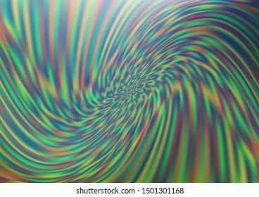 Light Green vector blurred shine abstract background. Colorful illustration in blurry style with gradient. The template can be used for your brand book.
