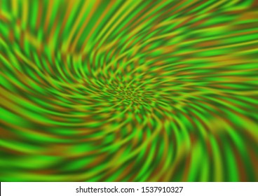 Light Green vector blurred shine abstract background. Colorful illustration in blurry style with gradient. The template for backgrounds of cell phones.