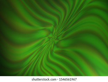 Light Green vector blurred shine abstract background. Modern geometrical abstract illustration with gradient. The template can be used for your brand book.