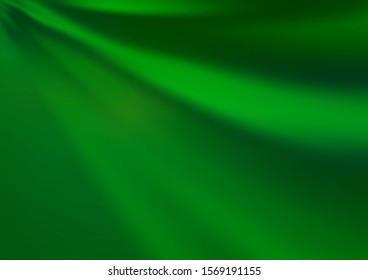Light Green vector blurred shine abstract template. Colorful illustration in blurry style with gradient. The template can be used for your brand book.