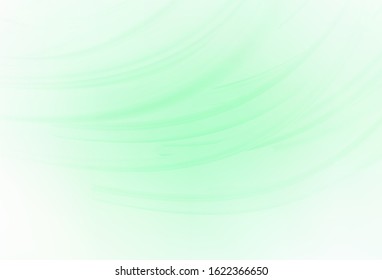 Light Green vector blurred shine abstract background. Shining colorful illustration in smart style. Smart design for your work.