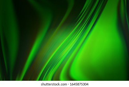 Light Green vector blurred shine abstract background. Colorful abstract illustration with gradient. Elegant background for a brand book.