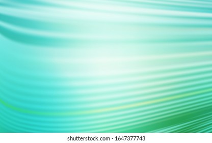 Light Green vector blurred shine abstract template. New colored illustration in blur style with gradient. New style for your business design.