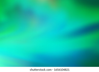 Hellgrüne Vektorillustration unscharf glänzende abstrakte Textur. Kreative Illustration im Stil der Halbfone mit Farbverlauf. Neues Design für Ihr Unternehmen.