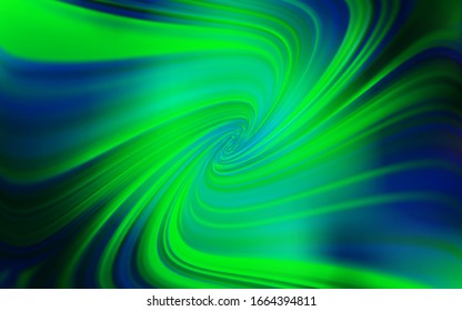 Light Green vector blurred shine abstract texture. Glitter abstract illustration with gradient design. New style for your business design.