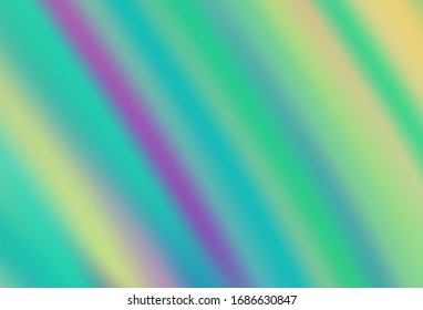 La textura abstracta del vector verde claro difuminada. Ilustración abstracta de color con degradado. Nuevo diseño de estilo para su libro de marca.