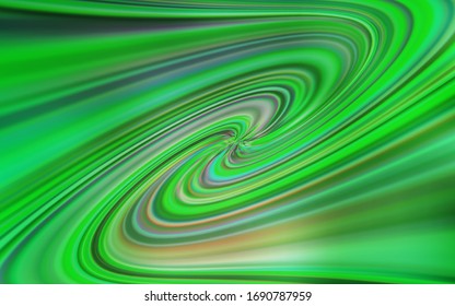 Light Green vector blurred shine abstract background. Colorful abstract illustration with gradient. Smart design for your work.