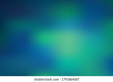 Light Green vector blurred shine abstract template. Colorful illustration in abstract style with gradient. Blurred design for your web site.