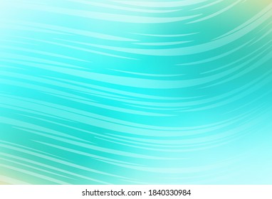 Light Green vector blurred shine abstract template. Colorful illustration in abstract style with gradient. Completely new design for your business.