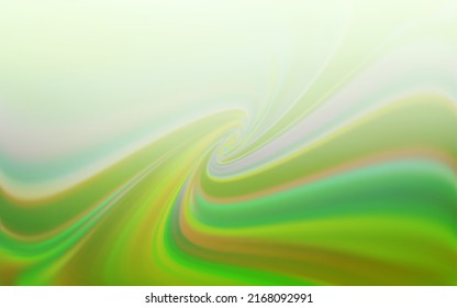 Light Green vector blurred shine abstract template. An elegant bright illustration with gradient. Blurred design for your web site.
