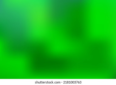 Hellgrüner, unscharfer, glänzender Hintergrund. Eine vage abstrakte Illustration mit Farbverlauf. Vorlage für jedes Markenbuch.