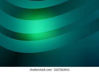 Hellgrüne, unscharfe, glänzende, abstrakte Vorlage. Farbige Illustration in kleinem Stil. Komplett neues Design für Ihr Unternehmen.