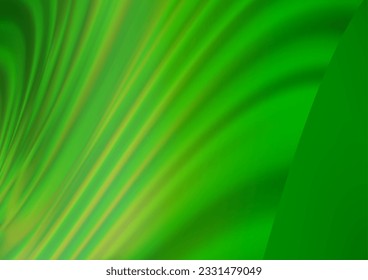 Light Green vector blurred shine abstract background. Colorful illustration in abstract style with gradient. A completely new template for your design.