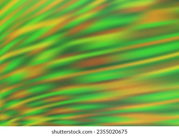 Light Green vector blurred shine abstract template. A vague abstract illustration with gradient. The background for your creative designs.