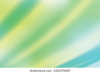 Plantilla abstracta de brillo difuminado del vector verde claro. Una ilustración de color completamente nueva en un estilo borroso. Nuevo diseño de estilo para tu libro de marca.