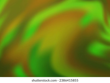 Light Green vector blurred shine abstract template. An elegant bright illustration with gradient. The best blurred design for your business.