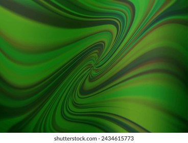 Vector verde claro patrón abstracto de brillo borroso. Una elegante ilustración brillante con degradado. Un diseño completamente nuevo para su negocio.
