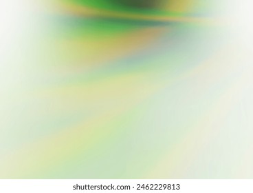 Luz Verde Vector borroso brillo abstracto Plantilla. Ilustración abstracta brillante con un diseño elegante. Nuevo estilo para el diseño de su empresa.