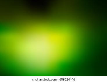 Light Green vector blurred shine illustration. Brand-new pattern for your business design. Colorful background in abstract style with gradient. 