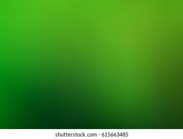 Light green vector blurred shine illustration. Brand-new pattern for your business design. Colorful background in abstract style with gradient. 