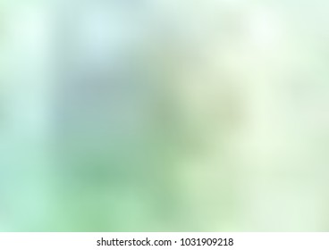 Light Green vector blurred template. Modern geometrical abstract illustration with gradient. The elegant pattern can be used as part of a brand book.