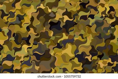 Light Green vector blurred template. A vague circumflex abstract illustration with gradient. A new texture for your design.