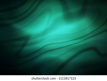 Light Green vector blurred template. An elegant bright illustration with gradient. A new texture for your design.