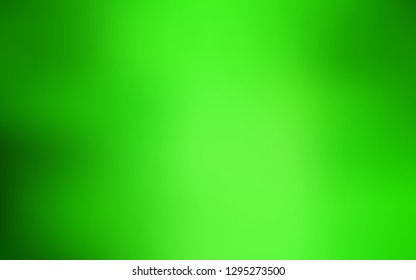Light Green vector blurred template. Abstract colorful illustration with gradient. Completely new design for your business.