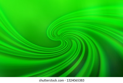 Light Green vector blurred template. Creative illustration in halftone style with gradient. Blurred design for your web site.