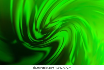 Light Green vector blurred template. New colored illustration in blur style with gradient. New style design for your brand book.