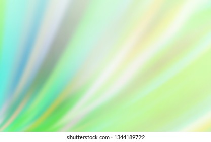 Light Green vector blurred template. Modern abstract illustration with gradient. Blurred design for your web site.