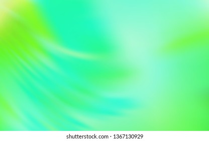 Light Green vector blurred template. An elegant bright illustration with gradient. New design for your business.
