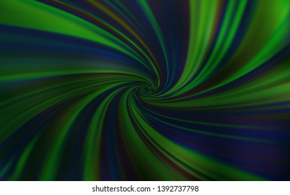 Light Green vector blurred template. A completely new colored illustration in blur style. New style design for your brand book.
