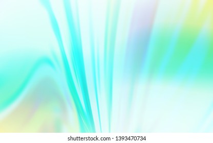 Light Green vector blurred template. New colored illustration in blur style with gradient. New style for your business design.