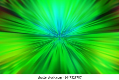 Light Green vector blurred template. New colored illustration in blur style with gradient. The best blurred design for your business.