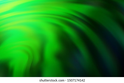 Light Green vector blurred template. Glitter abstract illustration with gradient design. New way of your design.