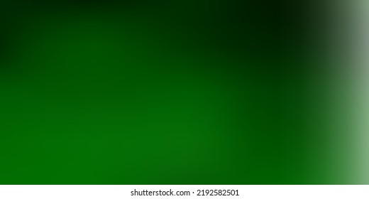Light green vector blurred template. Blurred abstract gradient illustration in simple style. Background for web designers.