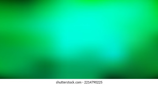 Light Green Vector Blurred Template. Blur Colorful Illustration In Brand New Style. Smart Pattern For Websites.