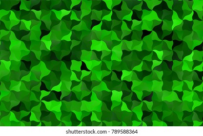 Light Green vector blurred template. An elegant bright illustration with gradient. The completely new template can be used for your brand book.