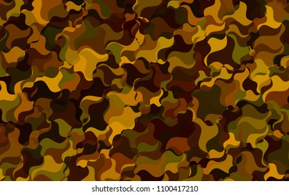 Light Green vector blurry arched pattern. A vague circumflex abstract illustration with gradient. A new texture for your design.