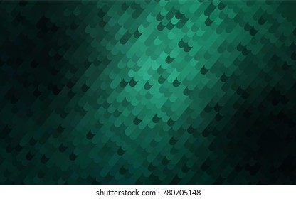 Light Green vector blurry arched pattern. A completely new color illustration in a vague style. Brand-new design for your business.