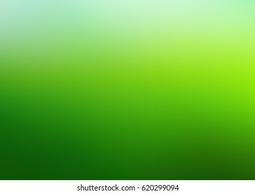 Light Green vector blurry bright background. Shine colored background in brand-new style with gradient.