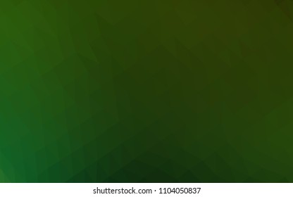Light Green vector blurry hexagon pattern. Colorful abstract illustration with gradient. A new texture for your design.