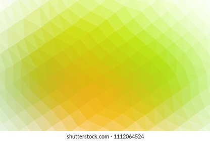 Light Green vector blurry hexagon texture. Shining colored illustration in a Brand new style. The template can be used as a background for cell phones.